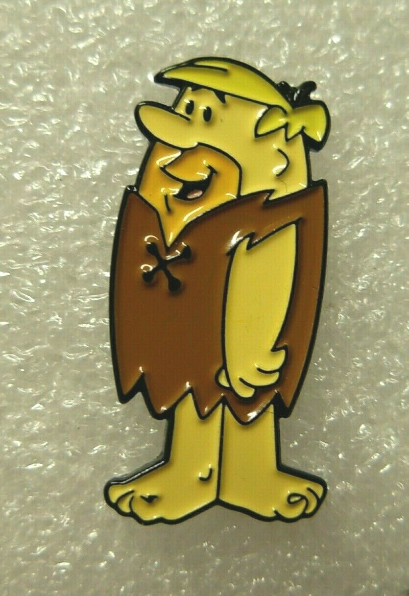 D 074. Barney Rubble pin badge. The Flintstones
